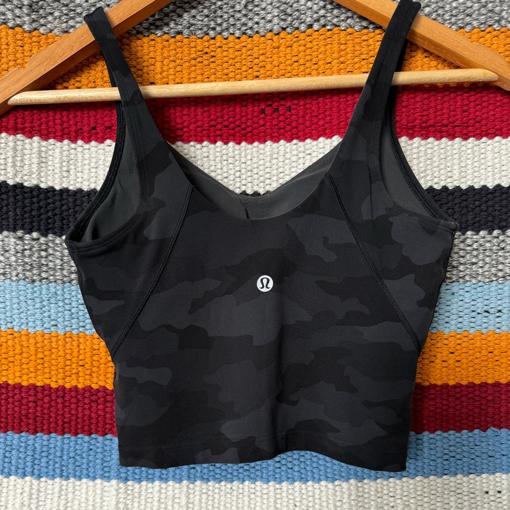 Lululemon Align Tank - Heritage 365 Camo Deep Coal Multi - Picture 11 of 16